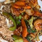 Best Shrimp with Garlic Sauce (Combo Platter) in Perrysburg, OH