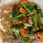 Best Shrimp with Mixed Vegetables (Combo Platter) in Perrysburg, OH